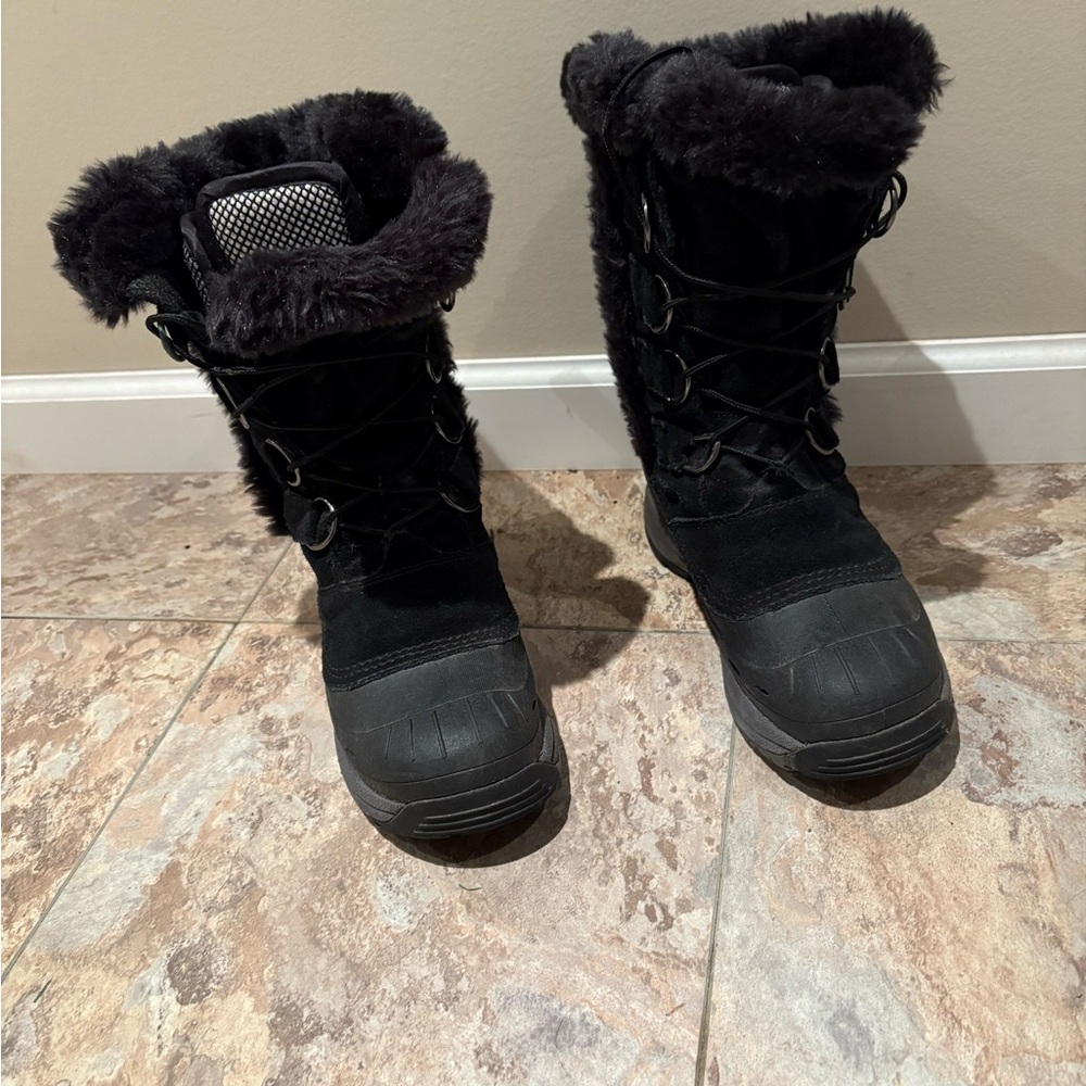 Women's Black Baffin Chloe Winter Boots